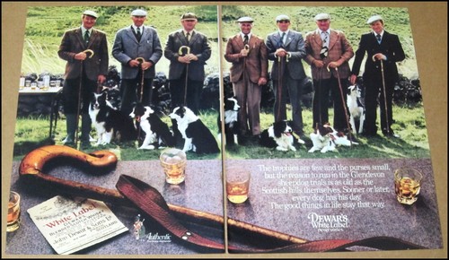 1988 dewar white - white, label
